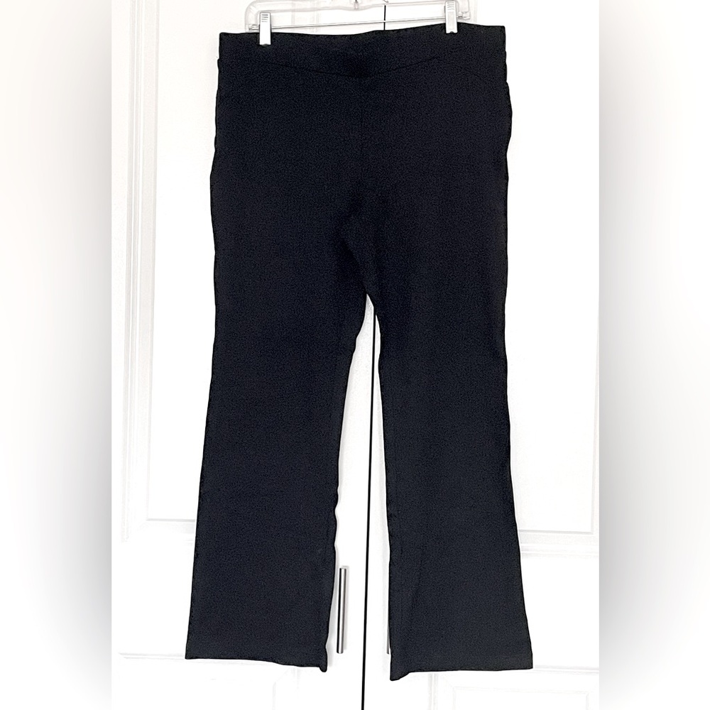Style & Co Black Pants - Pull On!  Elastic Waist! Rayon Nylon Spandex! Size XL!